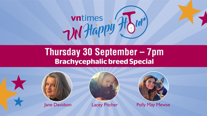 VN Times Podcast, Ep 23: Happy Hour 9 – brachycephalic breed health