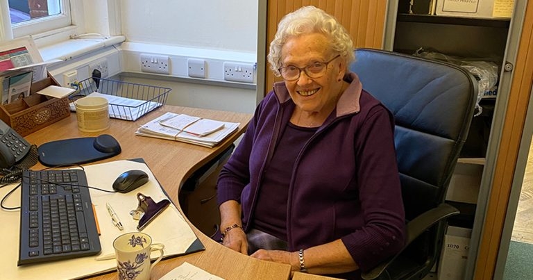 Grandmother clocks up 70 continuous years at practice