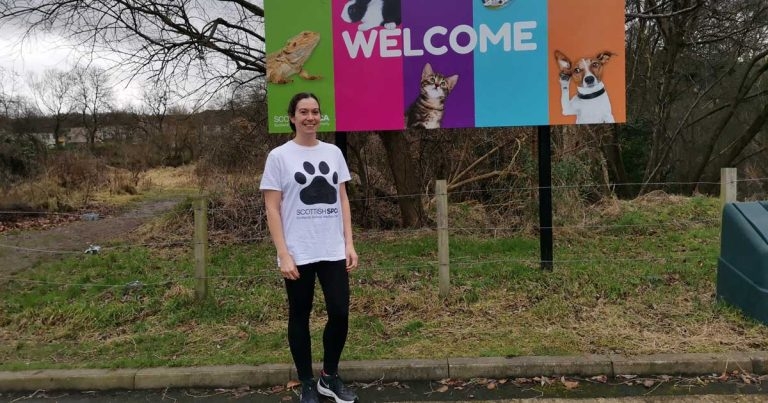 Vet celebrates 180 years of Scottish SPCA with 180-mile run