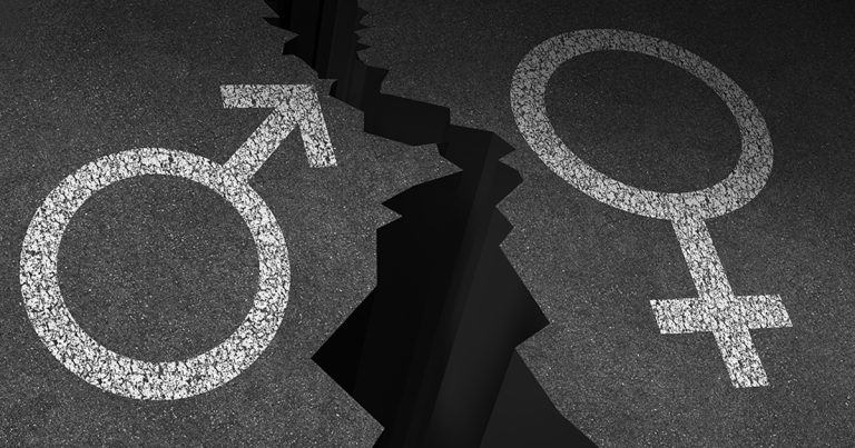 The widening of the gender divide