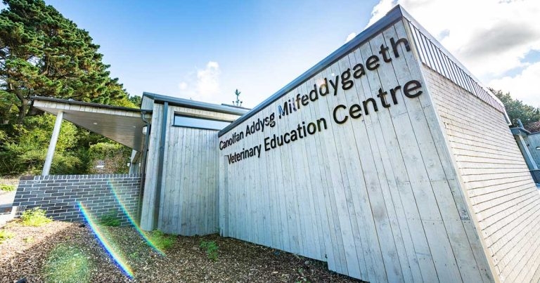 First images of new Welsh vet school