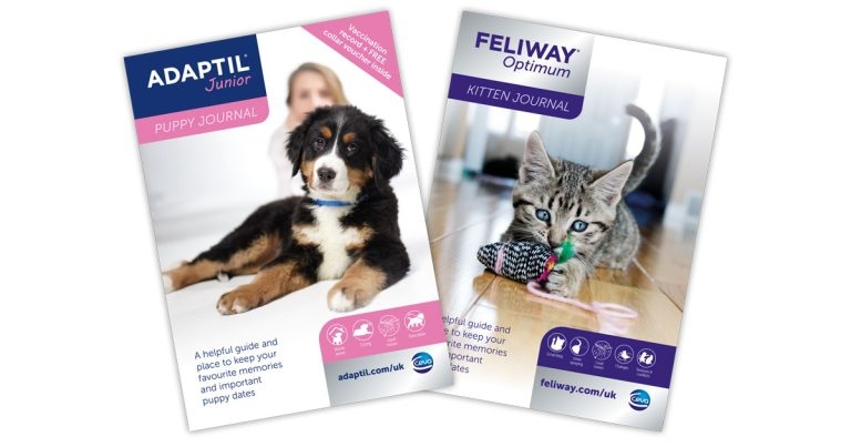 Ceva launches puppy and kitten journals