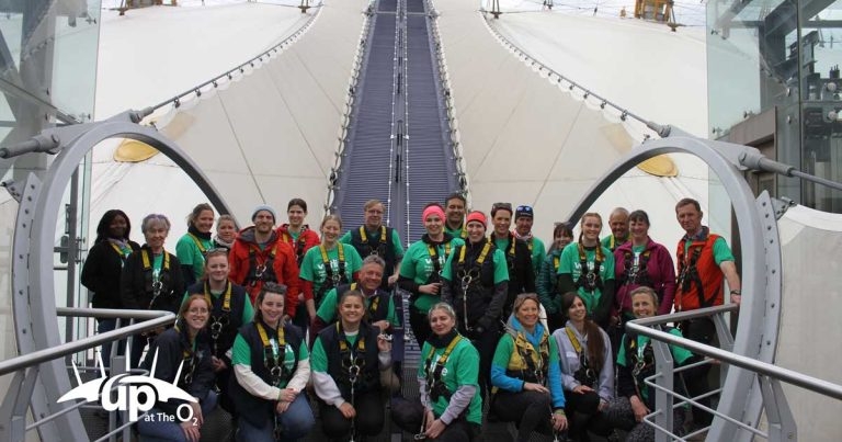 Volunteers go sky-high at O2 for Vetlife Day 