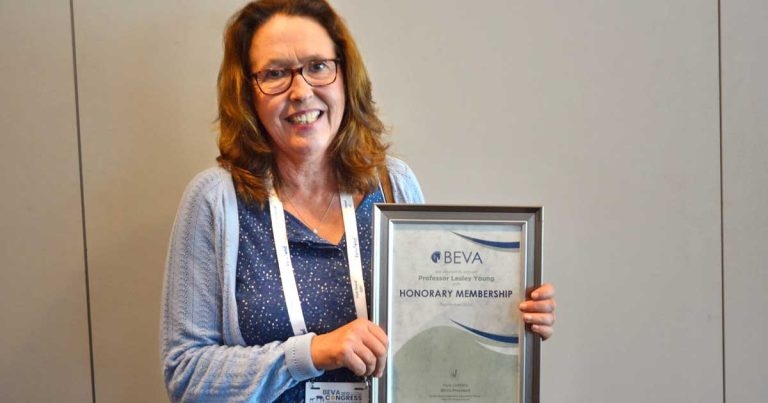 Honorary BEVA membership for ‘outstanding’ researcher and vet