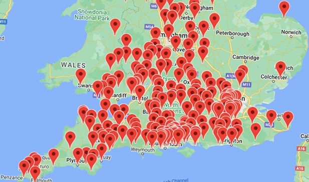 Live map of Alabama rot cases