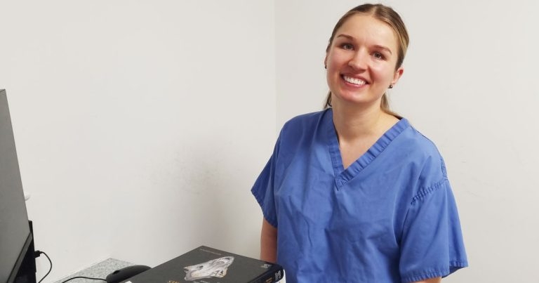 Cumbria-based vet helps students back home with book donation