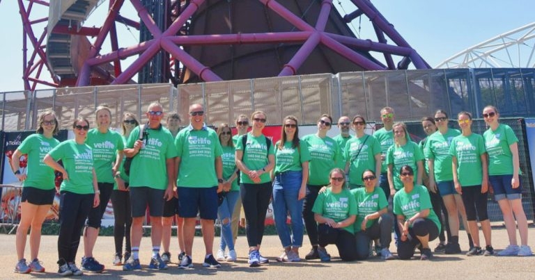 Thousands raised through Vetlife Day abseil challenge
