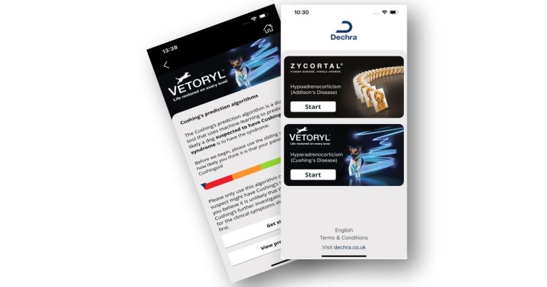 RVC collaborates with Dechra on veterinary endocrinology app for dogs