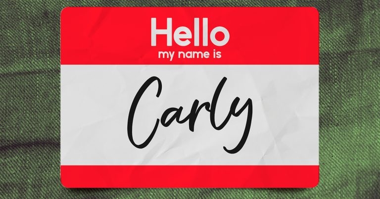 My name is&#8230;