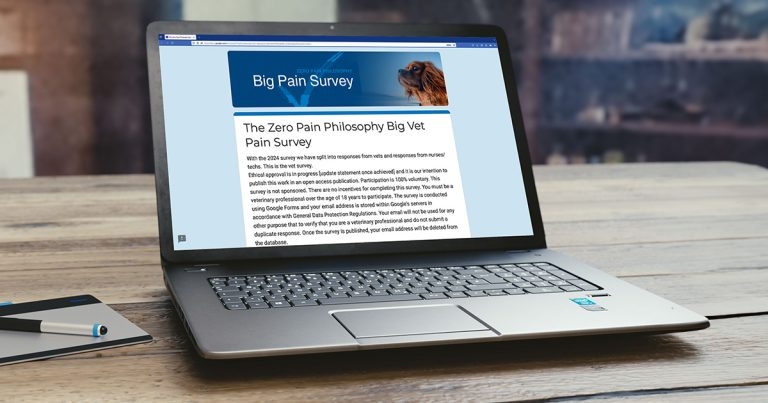 Veterinary professionals urged to take part in Big Pain Survey