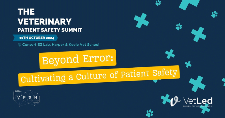 Summit aims to ‘reframe error’ in veterinary practice