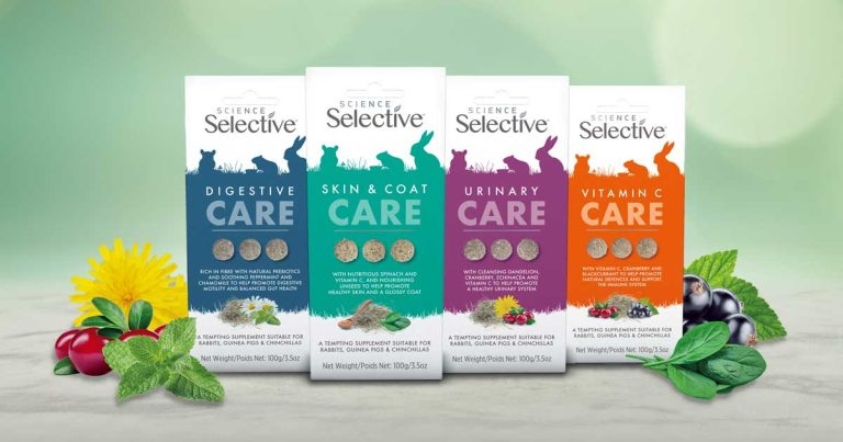 New supplement range for rabbits, guinea pigs and chinchillas