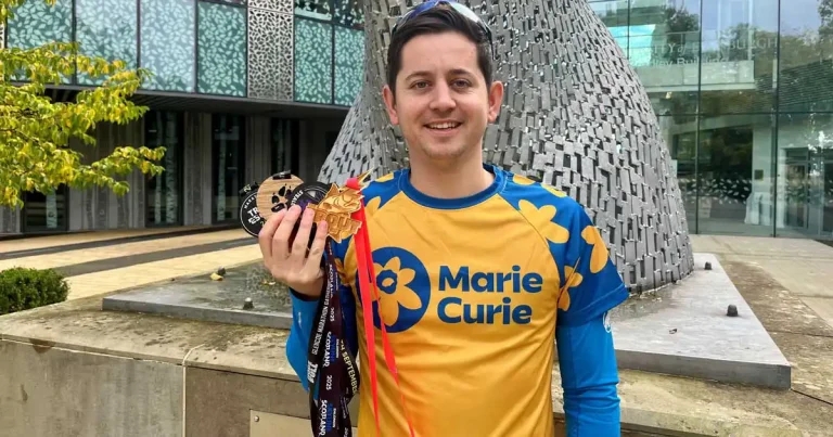 Running man: vet completes multi-marathon charity challenge