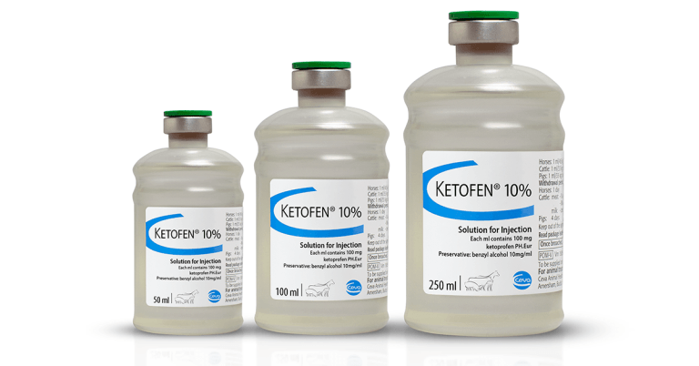 Ketofen latest Ceva product in CLAS vials