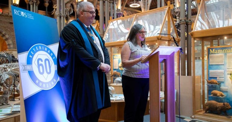 In-person celebration of 60 years of veterinary nursing