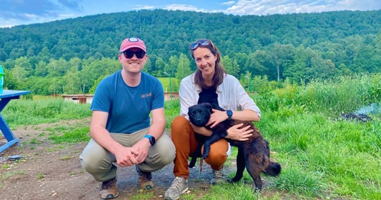 Ambulance couple lead neuter effort at Srebrenica dog shelter