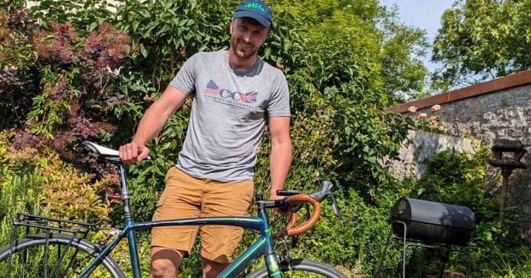 Oscar’s on his bike for SomerVet challenge