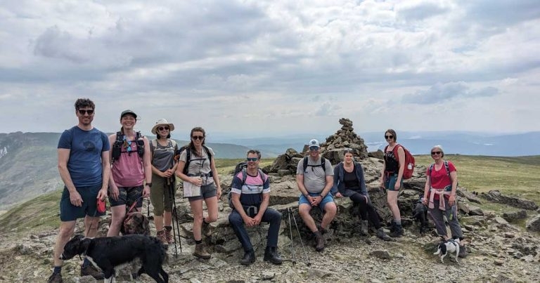 Hiking group takes training to new heights