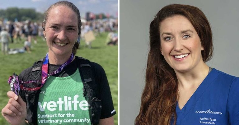 Two colleagues prepare for Brecon Beacons charity challenge
