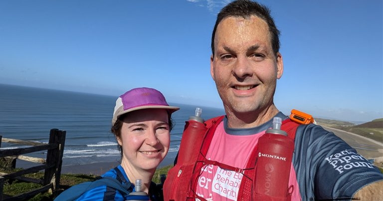 Inspirational vet overcomes latest challenge to complete first ultramarathon