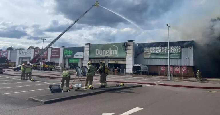 Pets at Home thanks emergency services after fire guts Northampton practice