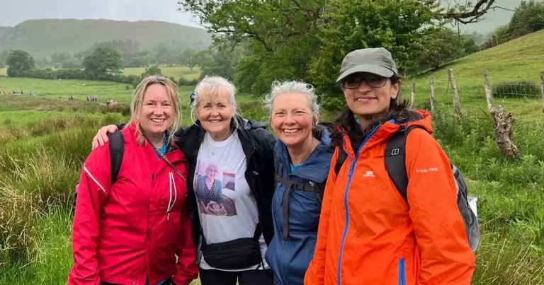 Vet team completes marathon £4k charity walk