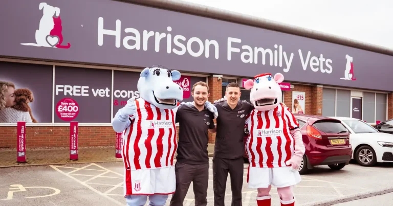 Vet practice scores Stoke City sponsorship deal