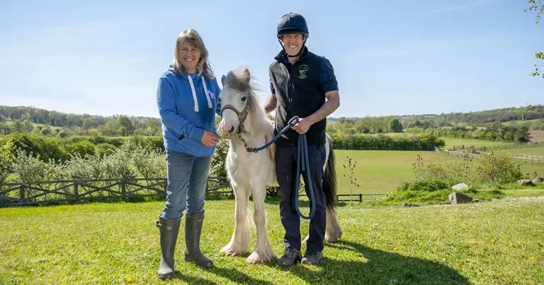 Abandoned foal inspires vet’s Great North Run