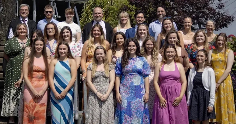 First Aberystwyth veterinary graduates celebrate