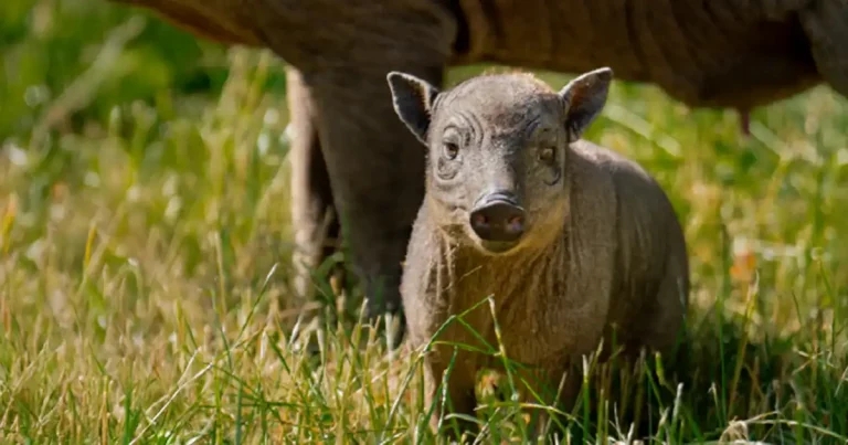 Hope for rare pig species after Chester Zoo arrival