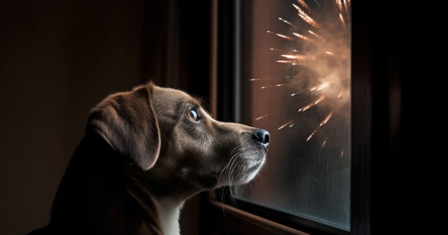 Dogs Protesting Fireworks Act now to help dogs cope with fireworks, pet owners urged